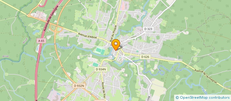 localisation de l'entreprise SCI LES REMPARTS DE ROQUEFORT à ROQUEFORT