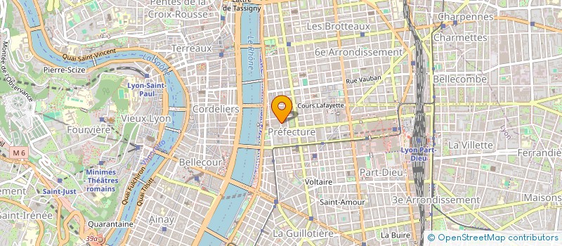 localisation de l'entreprise SCI LES RENARDHEAUX  LYON