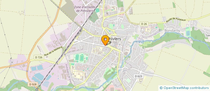 localisation de l'entreprise SCI LES RENARDIERES à PITHIVIERS