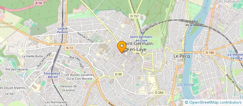 localisation de l'entreprise SCI LES RENARDIERES  SAINT-GERMAIN-EN-LAYE