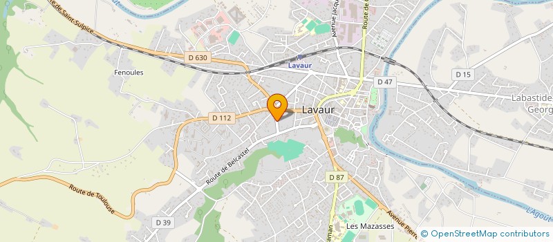 localisation de l'entreprise SCI LES RESIDENCES D'HUGO à LAVAUR
