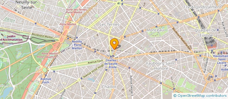 localisation de l'entreprise SCI LES RESIDENCES DU PARC  PARIS