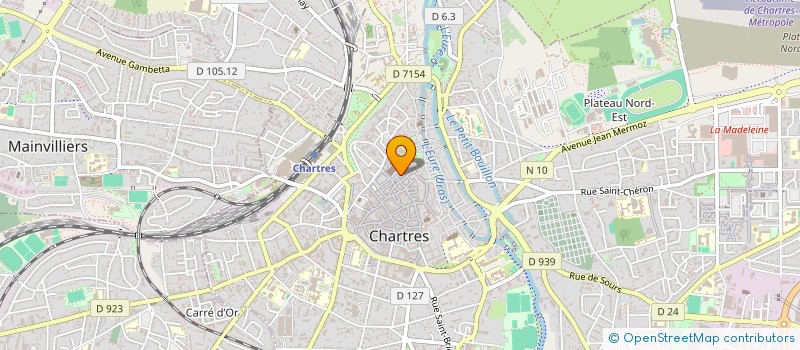 localisation de l'entreprise SCI LES RESIDENCES SAINT JEAN à CHARTRES