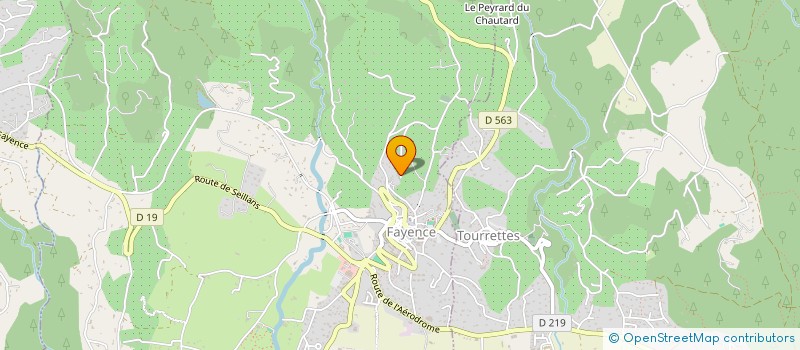 localisation de l'entreprise SCI LES RESTANQUES à FAYENCE