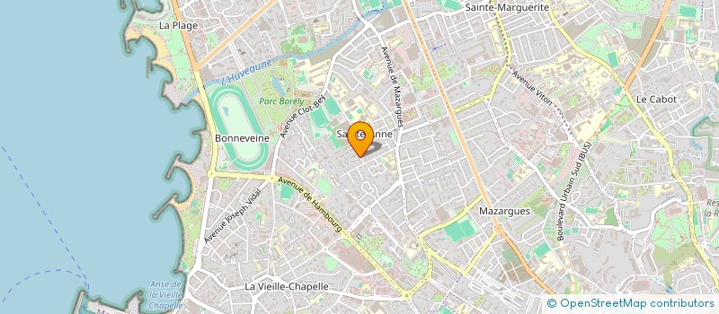 localisation de l'entreprise SCI LES RESTANQUES à MARSEILLE