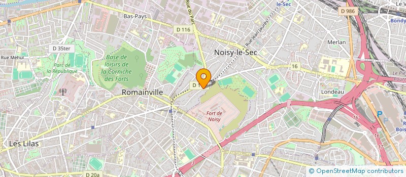 localisation de l'entreprise SCI LES REVERIES EN MAUVES à NOISY-LE-SEC