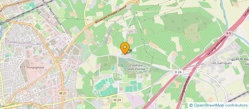 localisation de l'entreprise SCI LES REVES à MONTPELLIER
