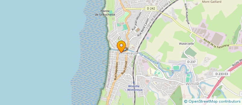 localisation de l'entreprise SCI LES RICHARD  WIMEREUX