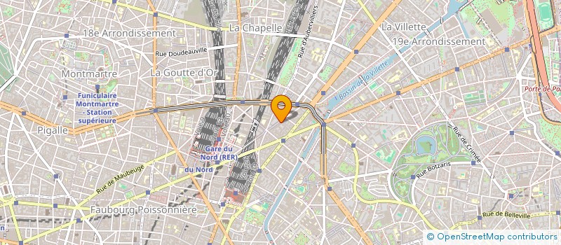 localisation de l'entreprise SCI LES RIGLETS  PARIS