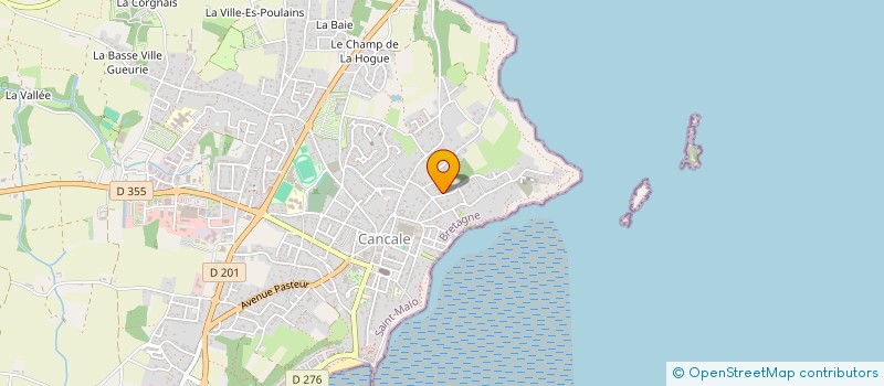 localisation de l'entreprise SCI LES RIMAINS II  CANCALE