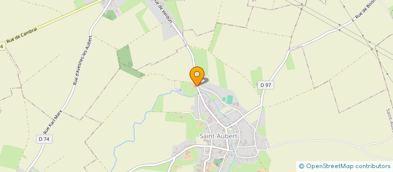 localisation de l'entreprise SCI LES RIOTS CLAUDE à SAINT-AUBERT