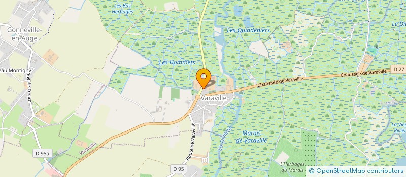 localisation de l'entreprise SCI LES RIVAGES à VARAVILLE