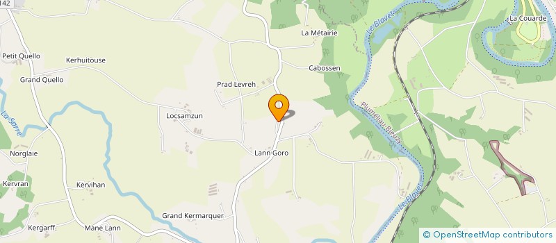 localisation de l'entreprise SCI LES RIVAS  MELRAND