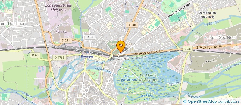 localisation de l'entreprise SCI LES RIVES D AURON  SAINT-PALAIS