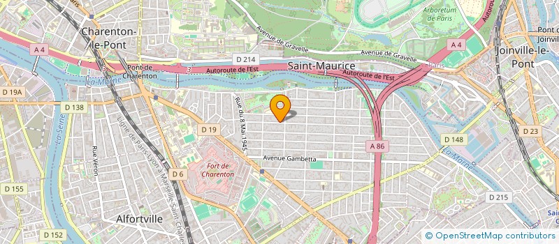 localisation de l'entreprise SCI LES RIVES DE MAISONS ALFORT à MAISONS-ALFORT