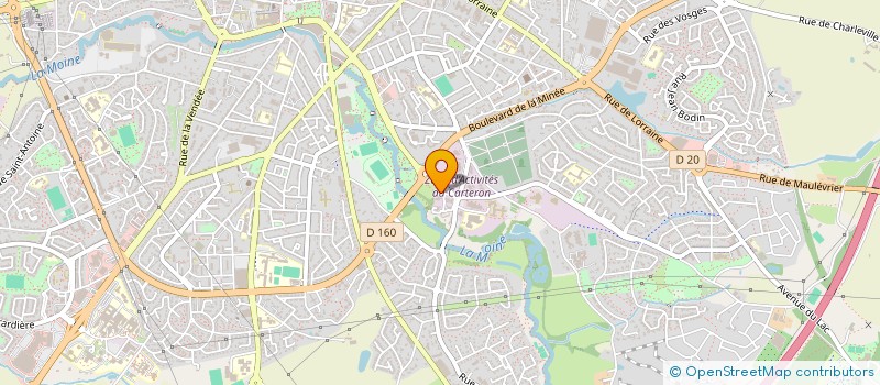 localisation de l'entreprise SCI LES RIVES DE MOINE à CHOLET