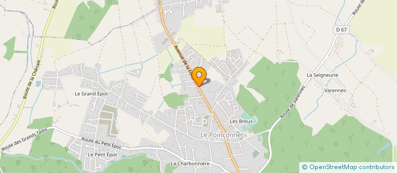 localisation de l'entreprise SCI LES RIVES DU CREUZANCAIS à ARTHON