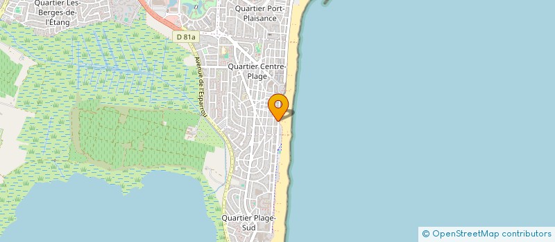 localisation de l'entreprise SCI LES RIVES DU SOLEIL à CANET-EN-ROUSSILLON