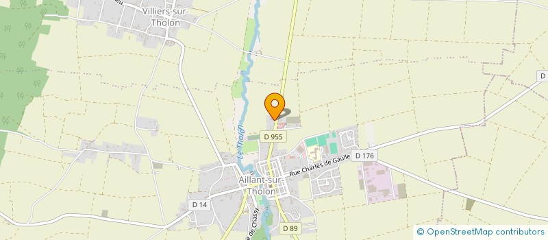 localisation de l'entreprise SCI LES RIVES DU THOLON  MONTHOLON