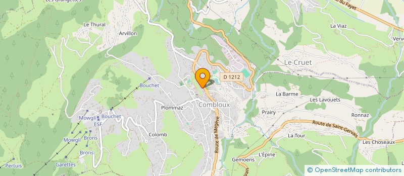 localisation de l'entreprise SCI LES ROBERTS  COMBLOUX