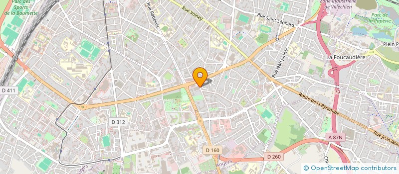 localisation de l'entreprise SCI LES ROCHELETS à ANGERS