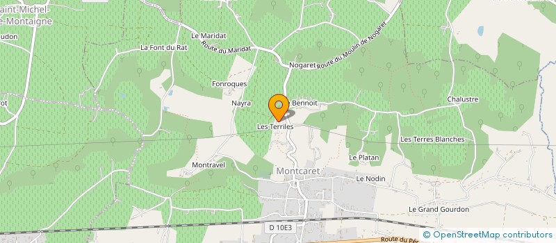 localisation de l'entreprise SCI LES ROCHERS à VELINES