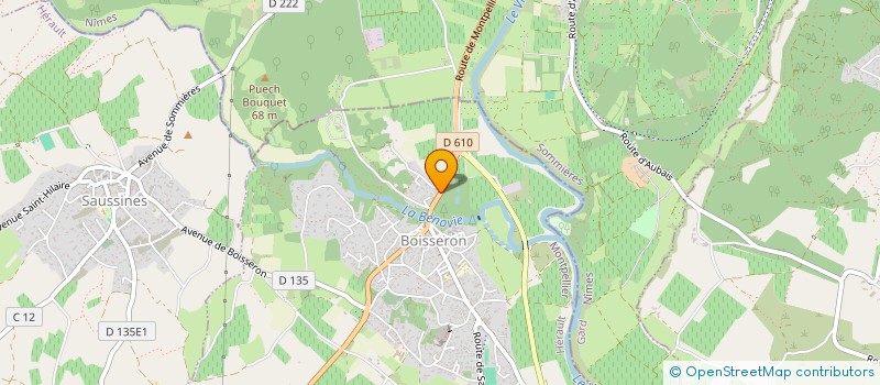 localisation de l'entreprise SCI LES ROCHERS  BOISSERON