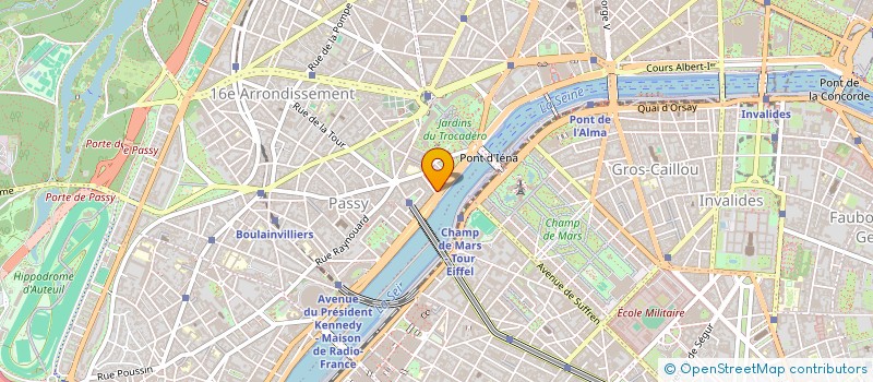 localisation de l'entreprise SCI LES ROCHES  PARIS