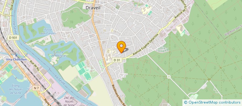 localisation de l'entreprise SCI LES ROCHES à DRAVEIL