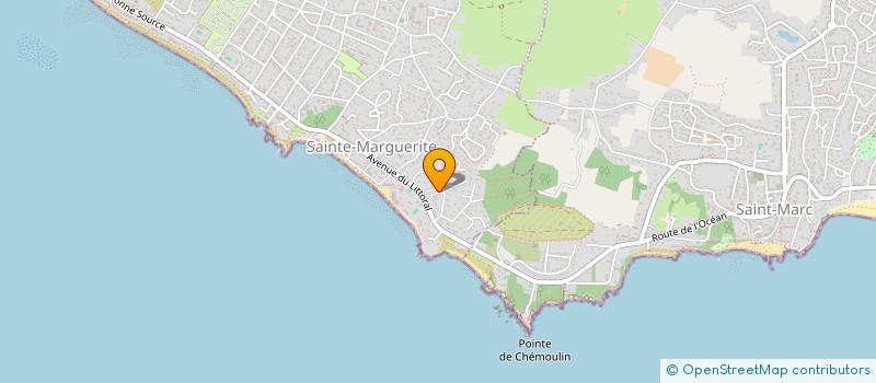 localisation de l'entreprise SCI LES ROCHES à PORNICHET