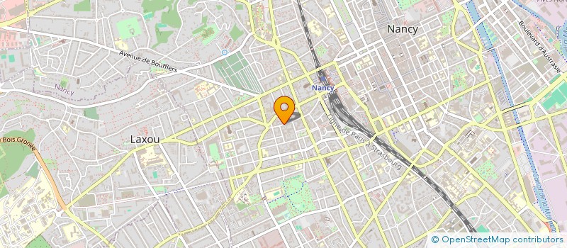 localisation de l'entreprise SCI LES ROCHES  NANCY