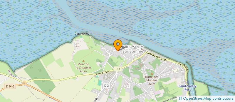 localisation de l'entreprise SCI LES ROCHES  SAINT-VALERY-SUR-SOMME