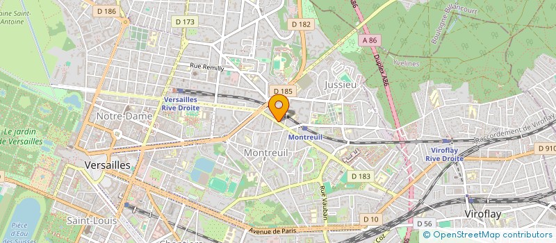 localisation de l'entreprise SCI LES ROCHES à VERSAILLES