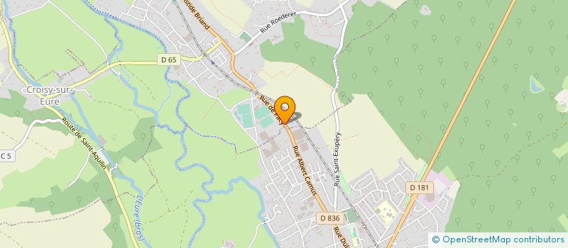 localisation de l'entreprise SCI LES ROCHES  DOUAINS