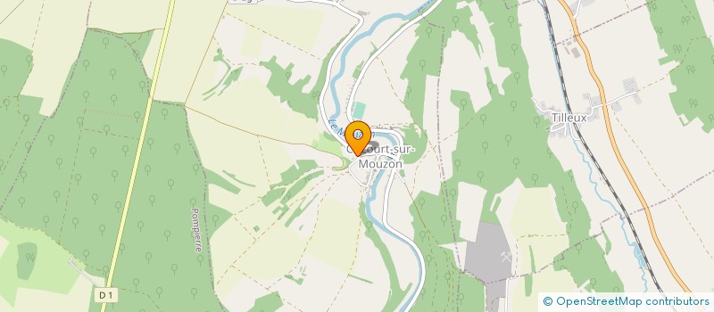 localisation de l'entreprise SCI LES ROCHES  CIRCOURT-SUR-MOUZON