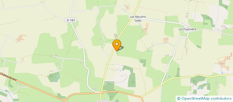 localisation de l'entreprise SCI LES ROCHES  VAL D'ERDRE-AUXENCE