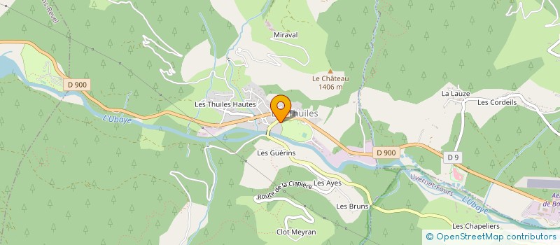 localisation de l'entreprise SCI LES ROCHES BLANCHES à BARCELONNETTE