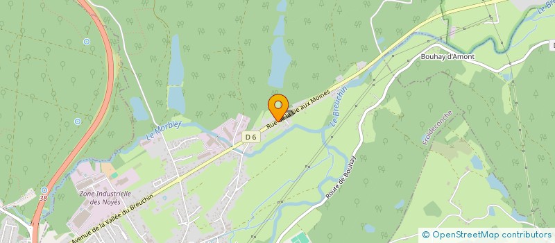 localisation de l'entreprise SCI LES ROCHES BLEUES  FONTAINE-LES-LUXEUIL