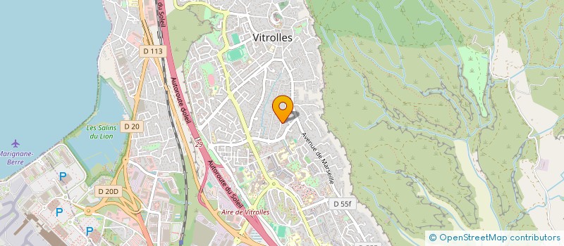 localisation de l'entreprise SCI LES ROCHES BRUNES à VITROLLES