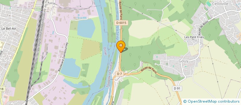 localisation de l'entreprise SCI LES ROCHES DE GOUY  GOUY