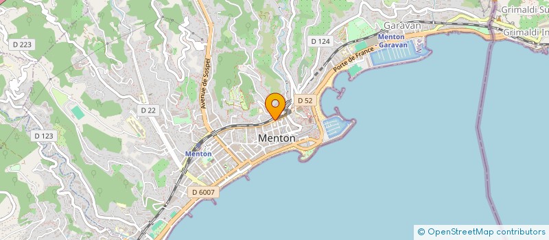localisation de l'entreprise SCI LES ROCHES DE MENTON à MENTON