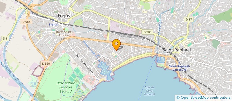 localisation de l'entreprise SCI LES ROCHETTES à FREJUS