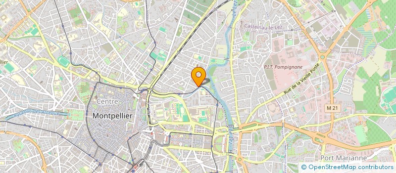 localisation de l'entreprise SCI LES ROCQ'S à MONTPELLIER