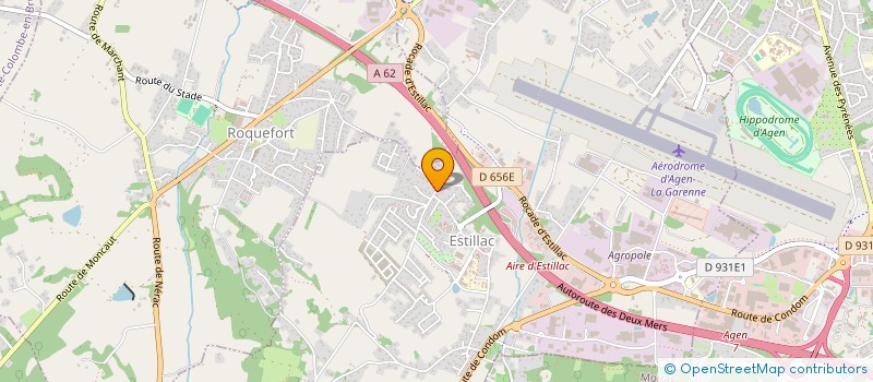 localisation de l'entreprise SCI LES ROMAINS  ESTILLAC