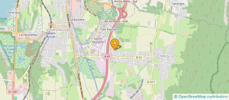 localisation de l'entreprise SCI LES ROMANS  MERY