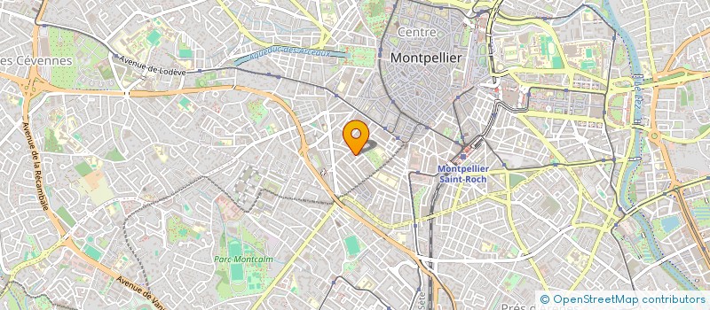 localisation de l'entreprise SCI LES ROMARINS à MONTPELLIER