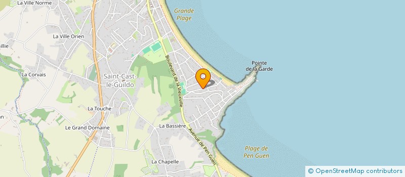 localisation de l'entreprise SCI LES ROMARINS  SAINT-CAST-LE-GUILDO