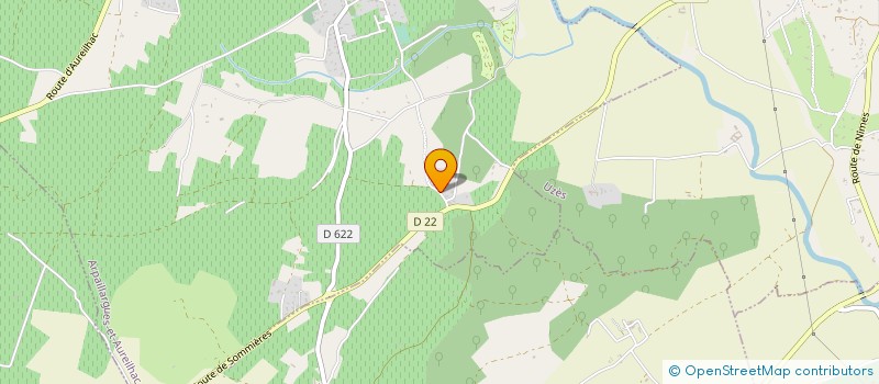 localisation de l'entreprise SCI LES ROMARINS  ARPAILLARGUES-ET-AUREILLAC