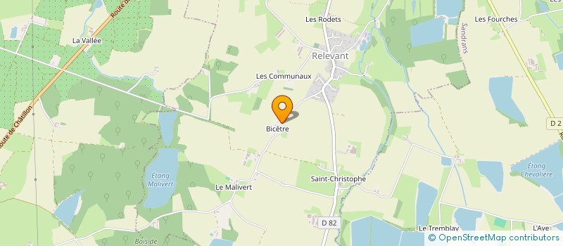 localisation de l'entreprise SCI LES ROMARINS  RELEVANT