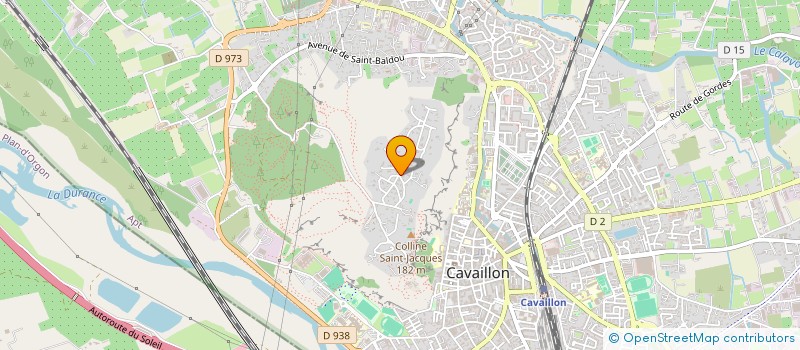 localisation de l'entreprise SCI LES ROMARINS  CAVAILLON